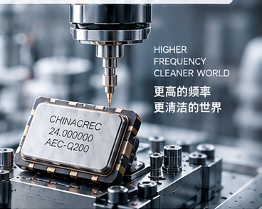CHINACREC 工业精密检测设备与 24.000000 AEC-Q200 车规晶振