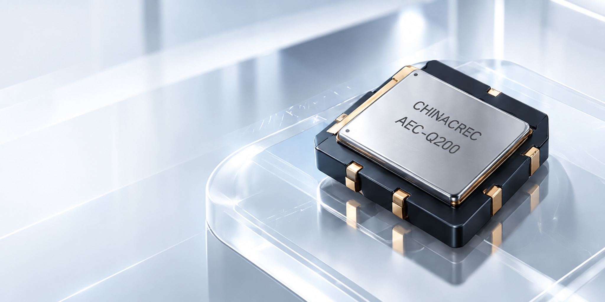 AEC-Q200 车规级 SMD 晶体微距特写